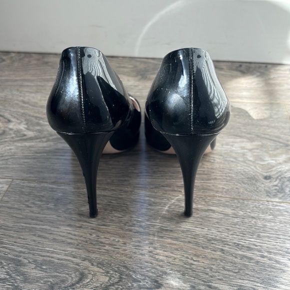 Miu Miu Black Patent Stilettos - Picture 2 of 8